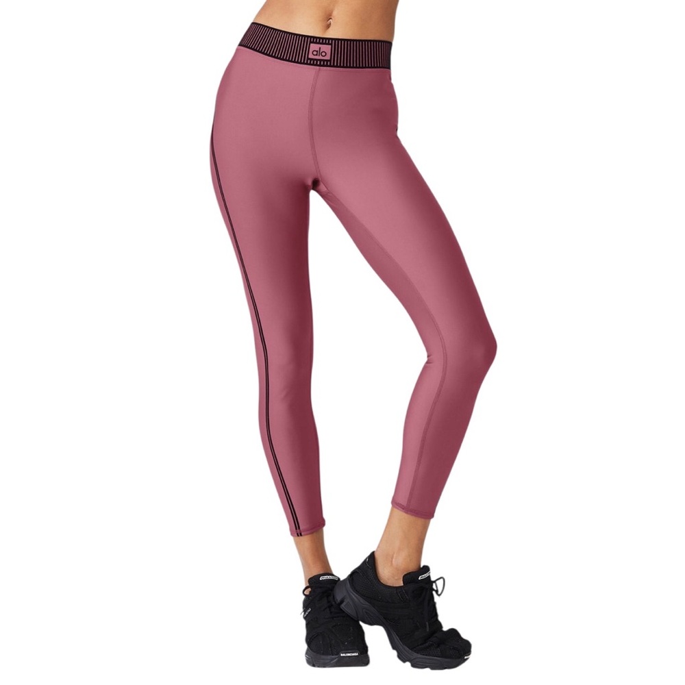 Alo Yoga Airlift High-Waist 7/8 Line Up Legging Mars Clay XXS